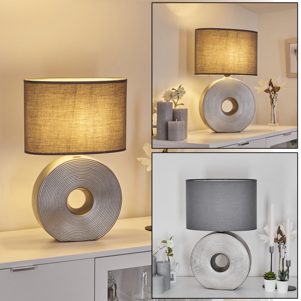 Saija Lámpara de mesa Plata, 1 luz main product photo