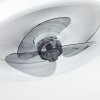 Tirkkala Ventilador de techo LED, 1 luz