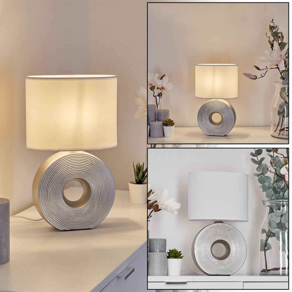 Saija Lámpara de mesa Plata, 1 luz main product photo