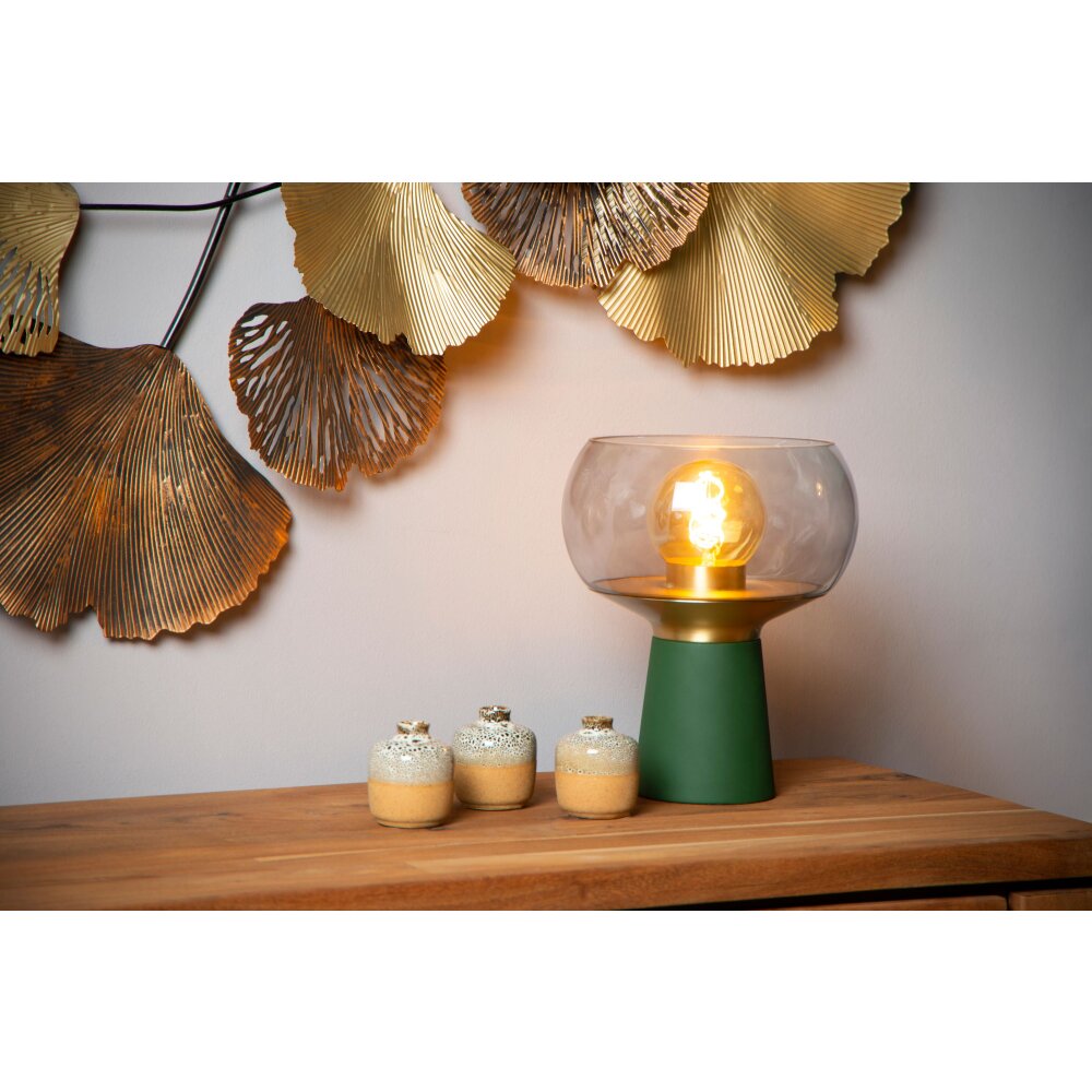 Lucide FARRIS Lámpara de mesa Verde, 1 luz main product photo