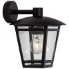 Brilliant Shermie Aplique para exterior Negro, 1 luz