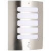 Brilliant Gordy Aplique para exterior Plata, 1 luz, Sensor de movimiento