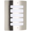 Brilliant Gordy Aplique para exterior Plata, 1 luz