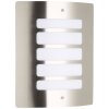 Brilliant Gordy Aplique para exterior Plata, 1 luz