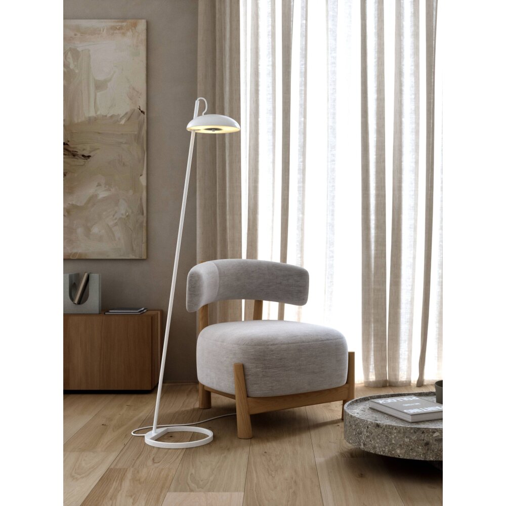 Design For The People by Nordlux VERSALE Lámpara de Pie Blanca, 3 luces main product photo