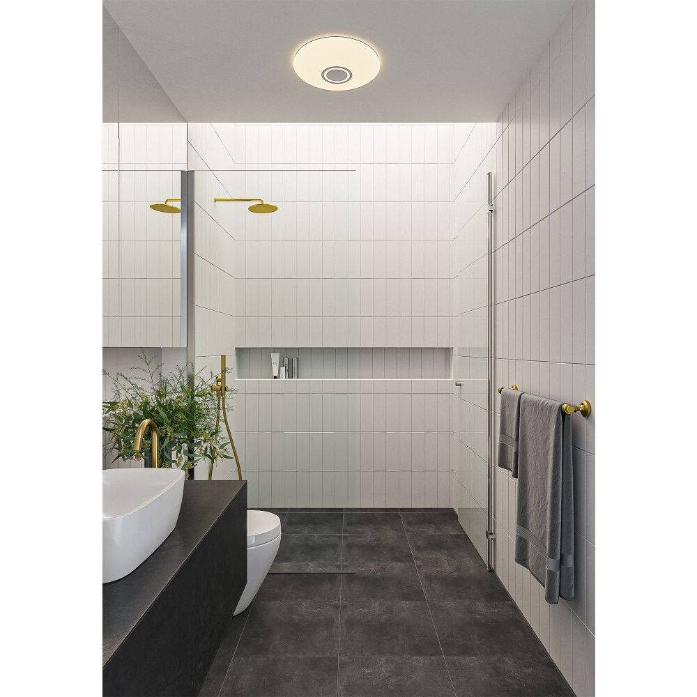 Nordlux DJAYSMART Lámpara de Techo LED Blanca, 1 luz, Cambia de color main product photo
