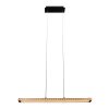 Luce-Design SOLARIS Lámpara Colgante LED Crudo, Negro, 1 luz