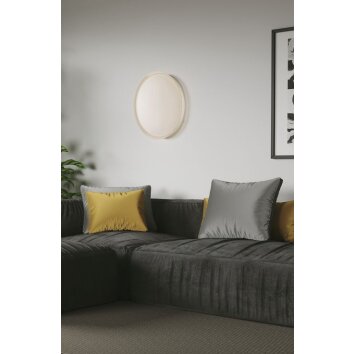 Luce-Design KAOS Lámpara de Techo LED Blanca, 1 luz