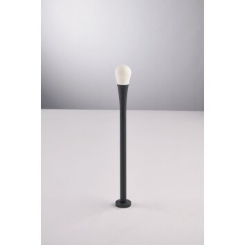 Luce Design DROP Poste de Jardín Antracita, 1 luz Luce Design DROP Poste de Jardín Antracita, 1 luz