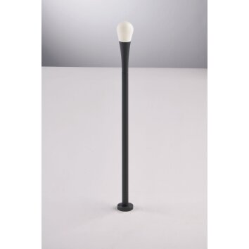 Luce Design DROP Poste de Jardín Antracita, 1 luz Luce Design DROP Poste de Jardín Antracita, 1 luz