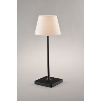Luce-Design JAMMIN Lámpara de mesa LED Negro, 1 luz