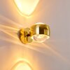 Sapri Aplique dorado, 1 luz