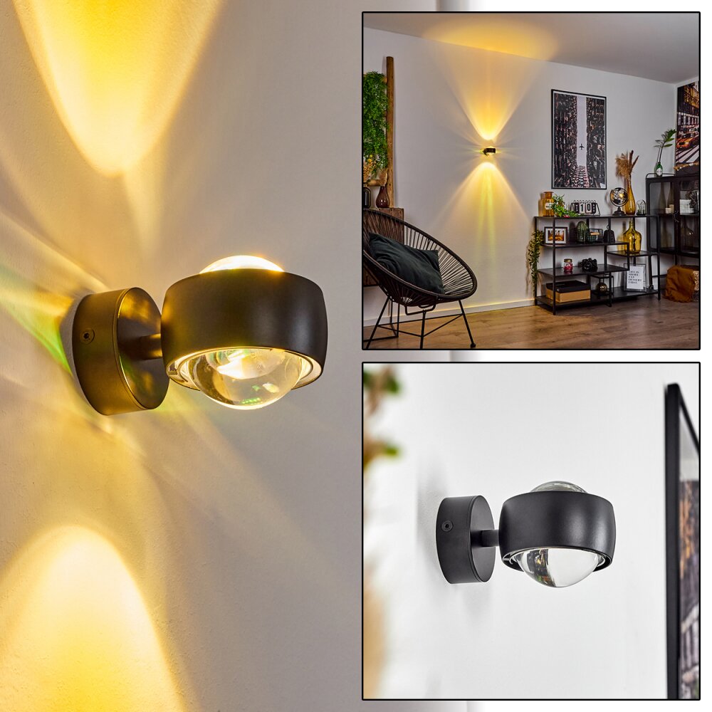 Sapri Aplique Negro, 1 luz main product photo