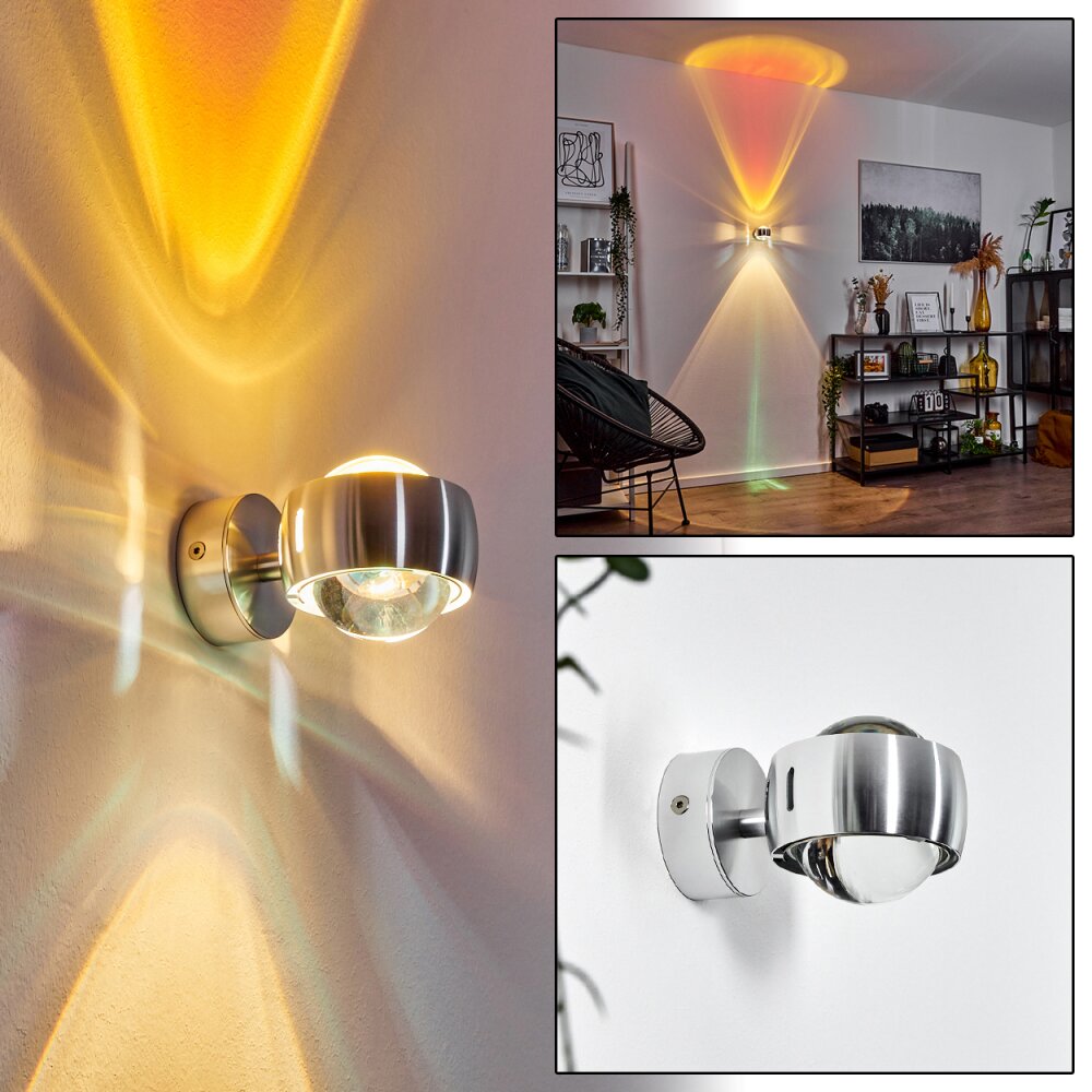Sapri Aplique Plata, 1 luz main product photo