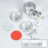 Sapri Aplique Plata, 1 luz
