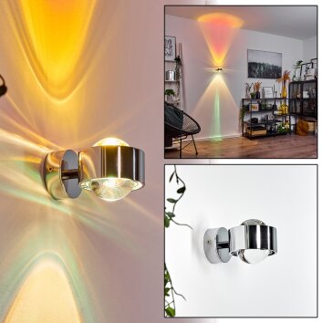 Sapri Aplique Cromo, 1 luz Sapri Aplique Cromo, 1 luz