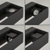 Fletcher Aplique para exterior LED Antracita, 2 luces
