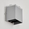 Hoods Aplique para exterior LED Gris, 2 luces
