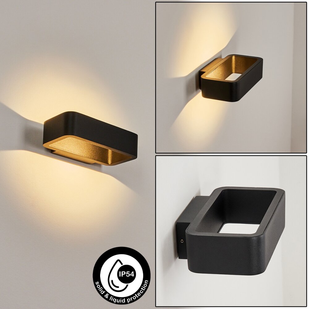 Strandbyn Aplique para exterior LED Negro, 1 luz main product photo
