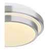 Globo GREGORY Lámpara de Techo LED Aluminio, Blanca, 1 luz, Sensor de movimiento