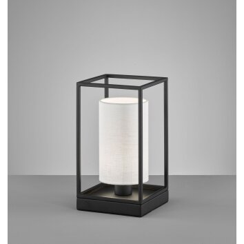 Fischer & Honsel Gilli Lámpara de mesa Negro, 1 luz