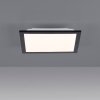 Leuchten-Direkt FLAT Lámpara de Techo LED Negro, 1 luz