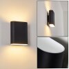 Vion Aplique Negro, 2 luces