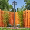 Eloida Poste de Jardín Antracita, 3 luces