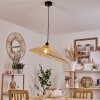 Callide Lámpara Colgante Negro, 1 luz