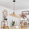 Callide Lámpara Colgante Negro, 1 luz