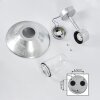 Pumiri Aplique para exterior LED Galvanizado, 1 luz