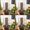 Canedo Lámpara de mesa Madera oscura, Negro, 2 luces Canedo Lámpara de mesa Madera oscura, Negro, 2 luces