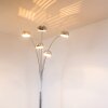 Nikkala Lámpara de Pie Cromo, 5 luces