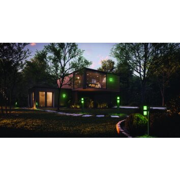 LEDVANCE Smart+ Poste de Jardín Gris, 1 luz