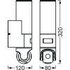 LEDVANCE Smart+ Aplique para exterior Gris, 1 luz, Sensor de movimiento