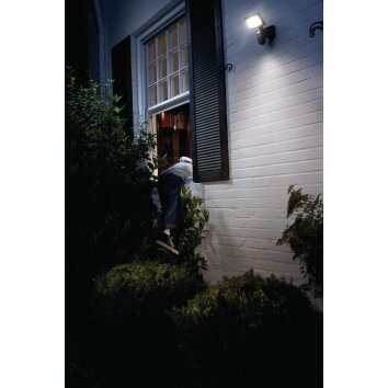 LEDVANCE Smart+ Foco proyector jardin Gris, 1 luz, Sensor de movimiento