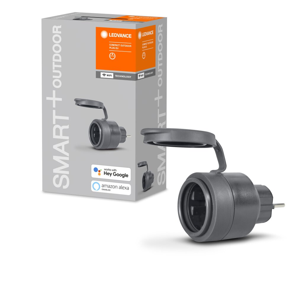 LEDVANCE Smart+ Enchufes de exterior Antracita main product photo