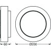 LEDVANCE ENDURA Aplique para exterior Acero bruñido, 1 luz