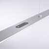 Paul-Neuhaus PURE-COSMO Lámpara Colgante LED Aluminio, 15 luces, Mando a distancia