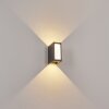 Hoods Aplique para exterior LED Antracita, 3 luces