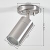 Bessiebelle Lámpara de techo para exterior Acero inoxidable, Blanca, 1 luz