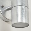 Bessiebelle Aplique para exterior Galvanizado, Blanca, 2 luces