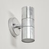 Bessiebelle Aplique para exterior Galvanizado, Blanca, 2 luces