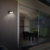 Brilliant Seaham Aplique para exterior LED Negro, 1 luz