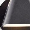 Brilliant Scorton Aplique para exterior LED Negro, 2 luces