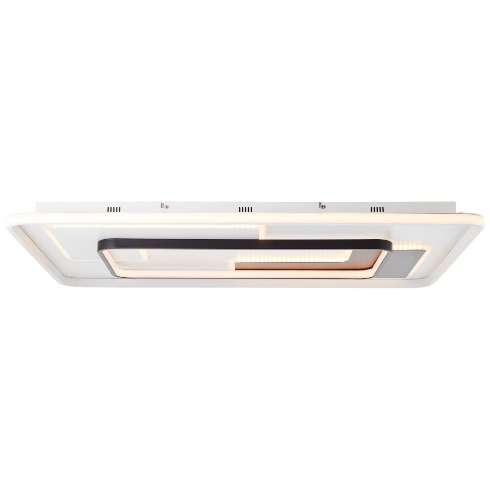 Brilliant Barden Lámpara de Techo LED Negro, Blanca, 1 luz, Mando a distancia main product photo
