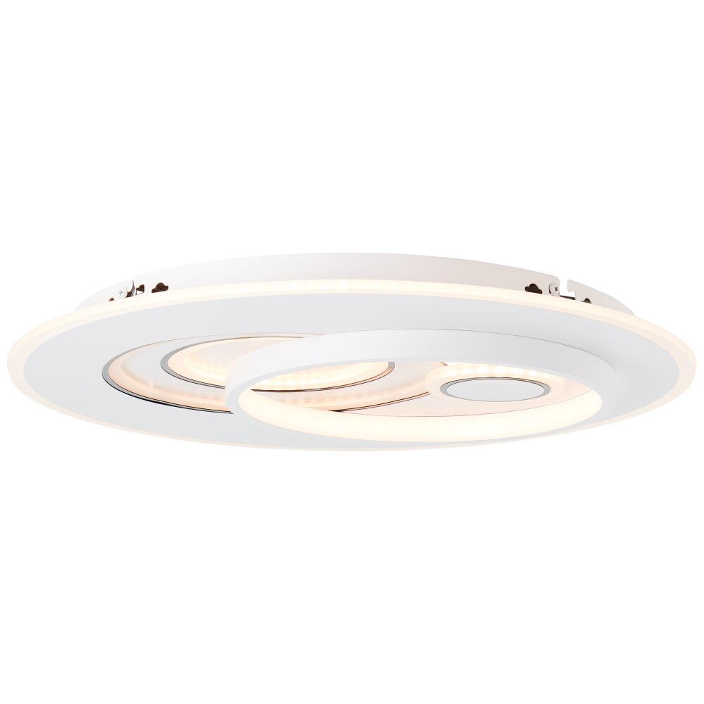 Brilliant Furtado Lámpara de Techo LED Negro, Blanca, 1 luz, Mando a distancia main product photo