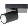 Brilliant Jello Aplique LED Negro, 1 luz