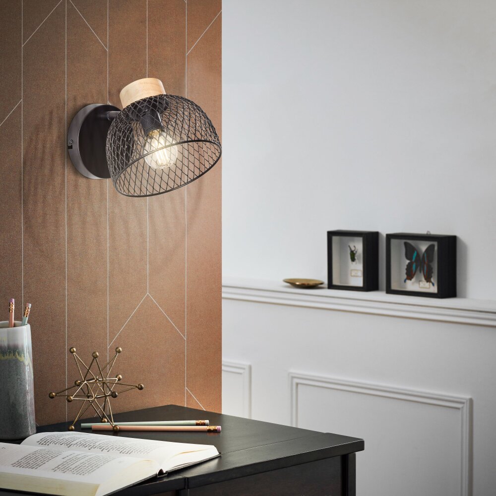 Brilliant Thuy Aplique Negro, 1 luz main product photo