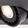 Brilliant Doro Lámpara de Techo LED Negro, 2 luces